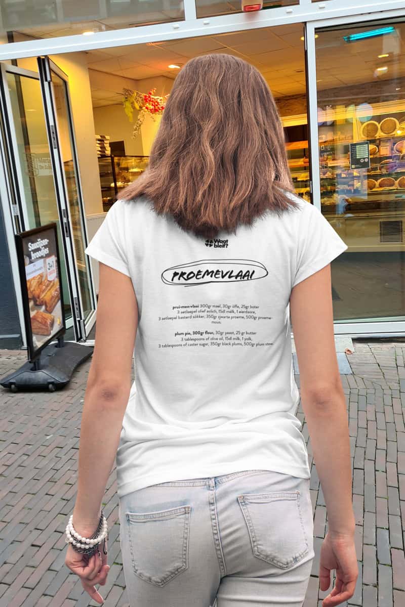 Proemevlaai – Dames T-shirt - Afbeelding 3