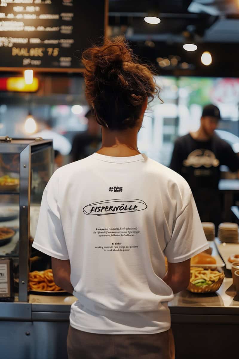 Fispernölle – Dames T-shirt - Afbeelding 3