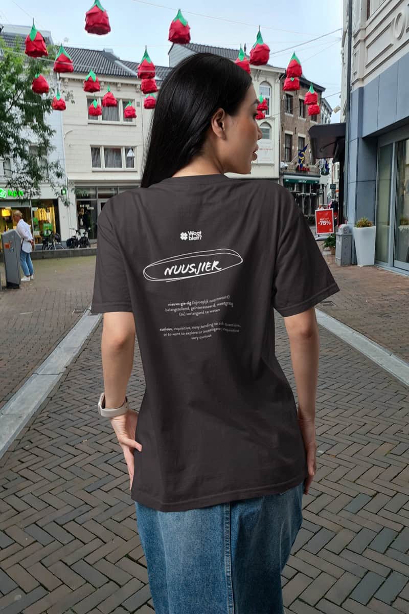 Nuusjier – Dames T-shirt