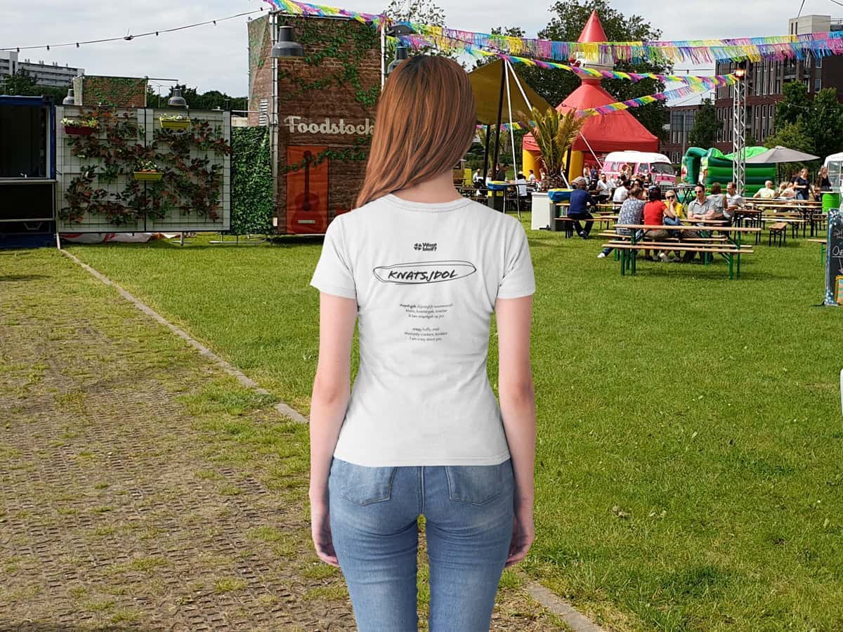 Knatsjdol – Dames T-shirt - Afbeelding 3