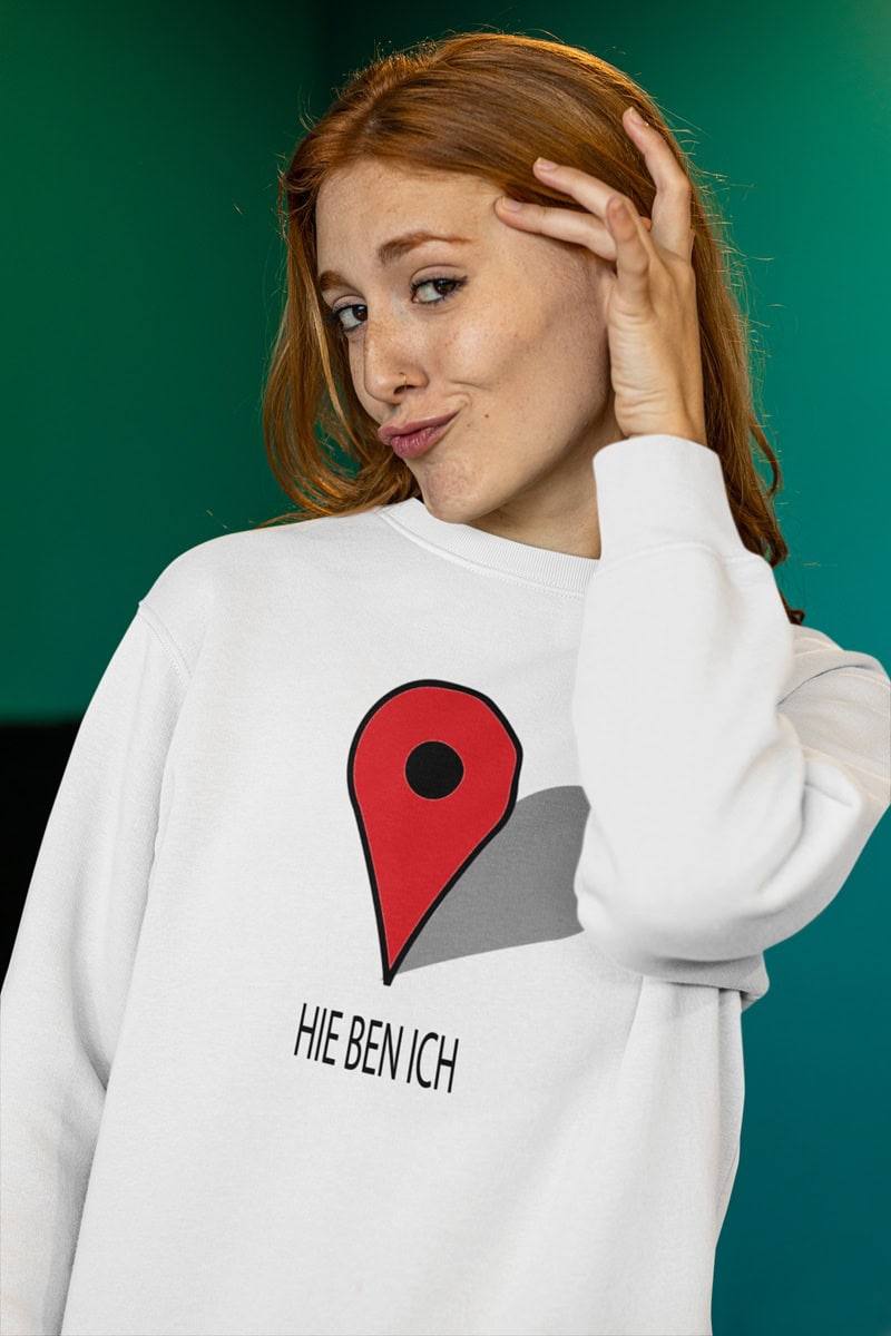 Hie ben ich –Sweater - Afbeelding 2